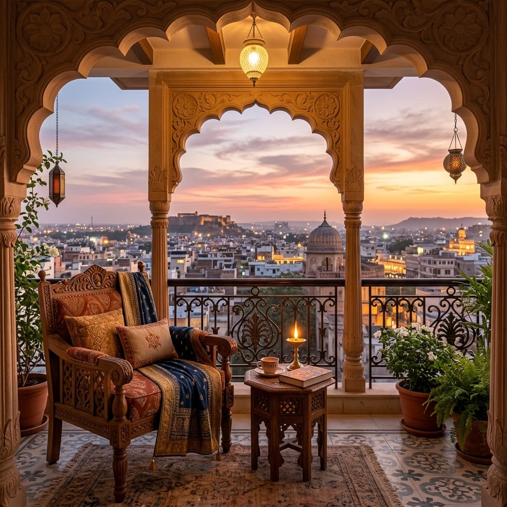 Balcony Terrace View